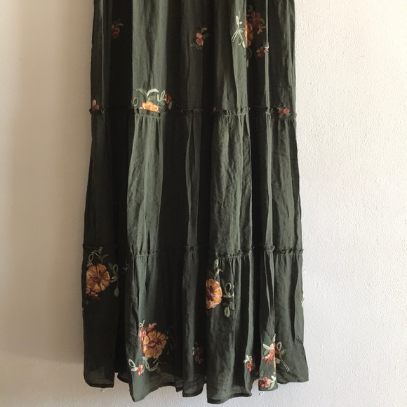 . Anthropologie fig and flower Boho Maxi Dress S - Picture 7 of 10